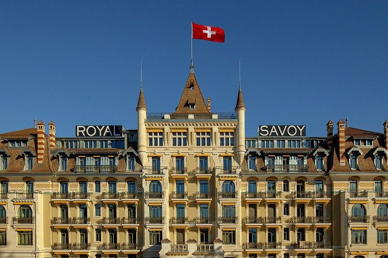 Hotel St-Georges Lausanne Exterior foto